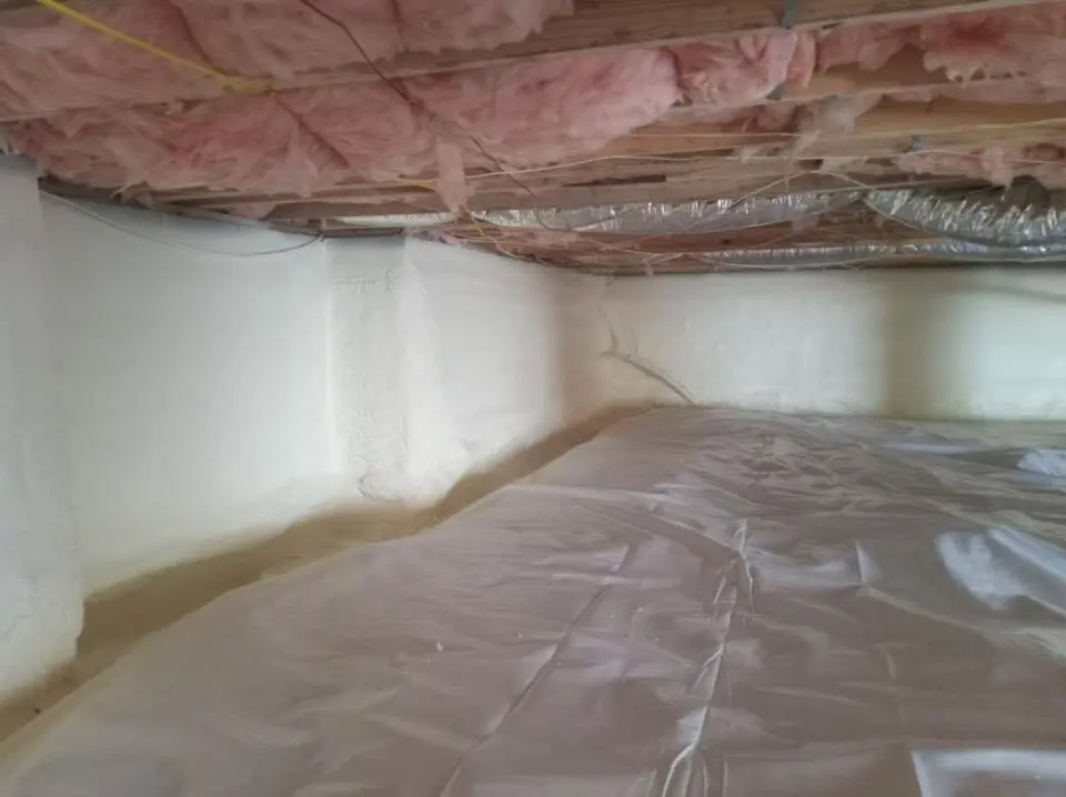 Crawl space encapsulation with closed-cell spray foam for Roof Maintenance in Bothell